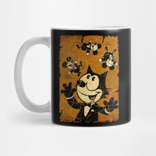 FELIX THE BLACK CAT VINTAGE Mug